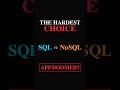 Stop Choosing the Wrong Database! (SQL vs NoSQL)