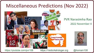 Miscellaneous Predictions (Nov 2022)