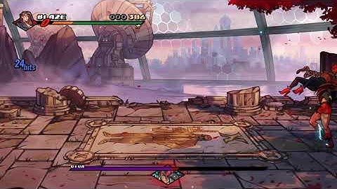 Streets of Rage 4 V05 - Blaze Starless Kill Combo