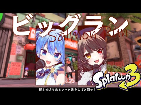 【スプラ3】久々とこまちでサモラン‼🐟🐟🐟【ホロライブ / 星街すいせい】