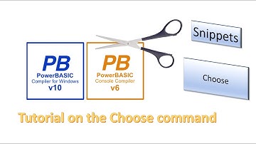 PowerBasic Snippets - Tutorial on the Choose Command