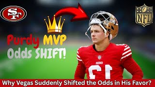Brock Purdy’s MVP Push: Vegas SHIFTS ODDS in His Favor… What Changed? 🏈🔥