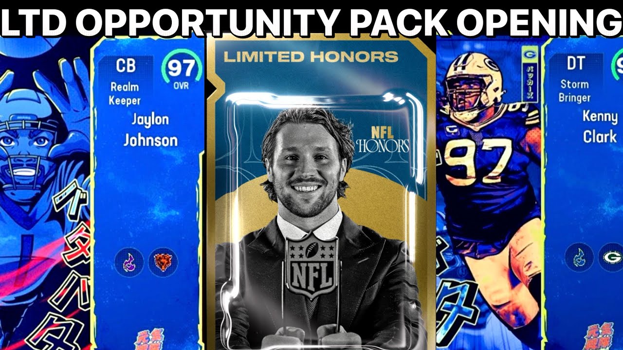 ALL LTD OPPORTUNITY PACKS OPENING! LTD PULL GENKI FORCE,NFL HONORS,AND ROSTER REVOLUTION MADDEN 25