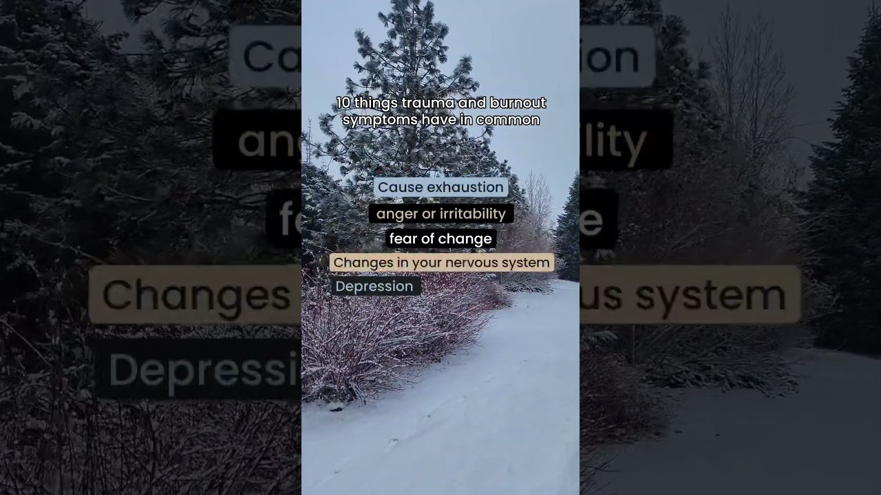 Addressing Trauma and Burnout for Mental Well-being