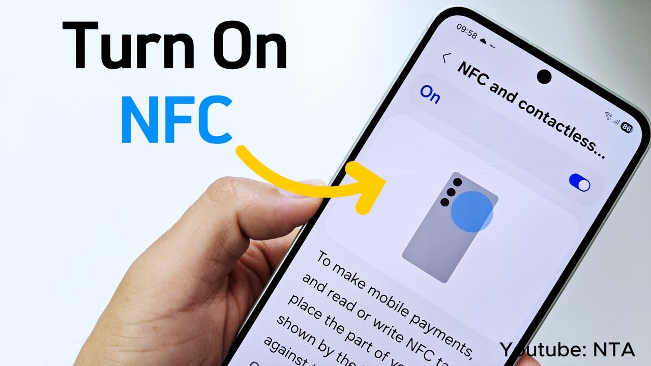 How to Turn On NFC on Android - YouTube
