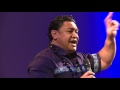 Eroni Clarke at "Tama Tane Malosi" Promise Keepers Samoan Men's Event