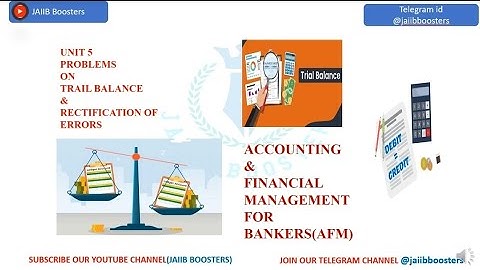 Problems on Rectification of Errors|AFM|