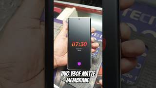 ✅Vivo v30e 👽📲smooth matte gaming membrane #viralreelsシ  #protector #trendingreels