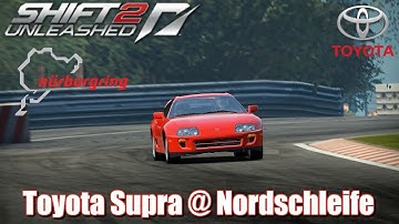 Retro Racing Games : Need For Speed Shift 2 Unleashed - Toyota Supra @ Nordschleife