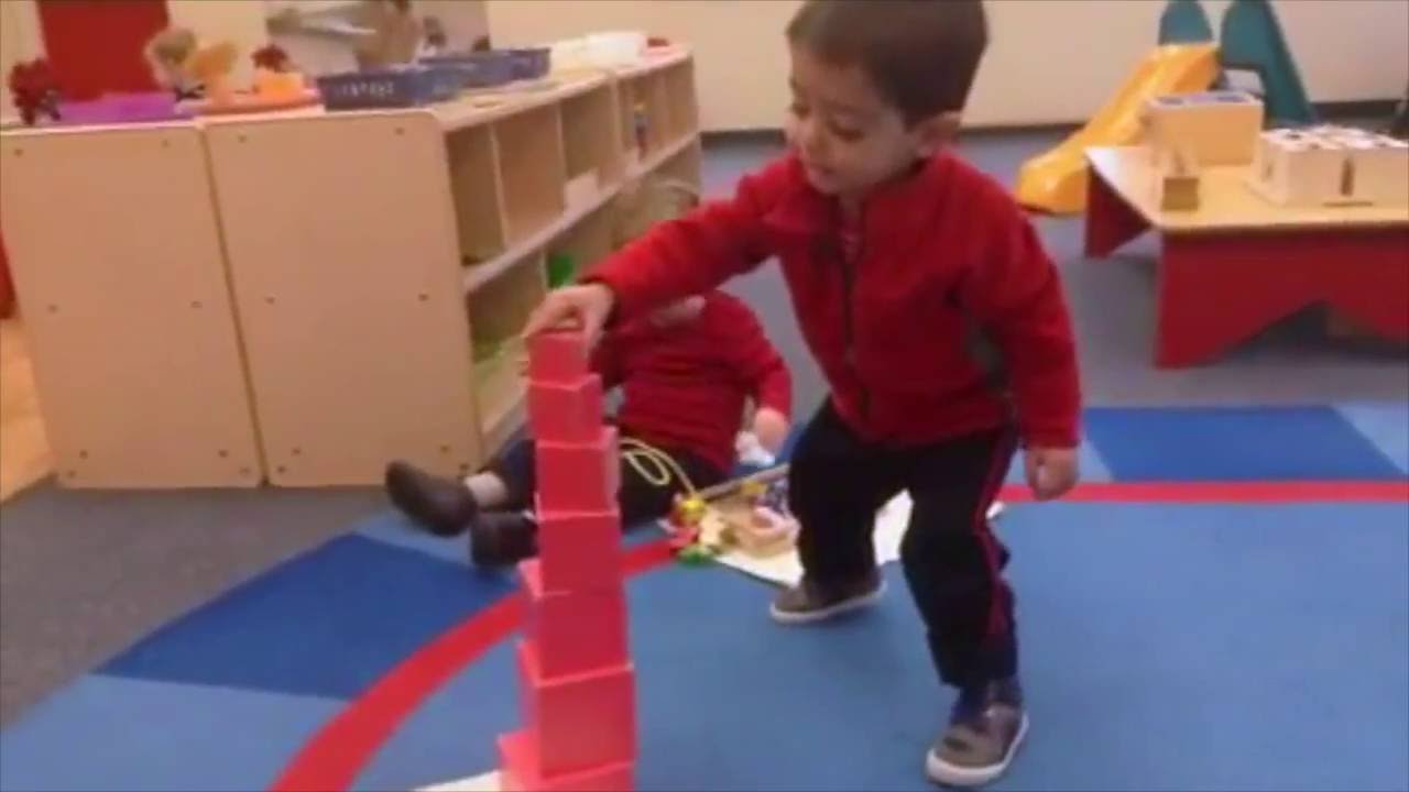 Apple Montessori Schools: Toddler Pink Tower