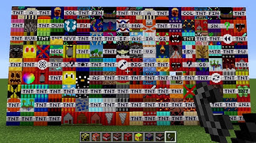 Minecraft: Amazing LUCKY TNT MOD (30+ TNT EXPLOSIVE) TOO MUCH MORE TNT MOD Part 1