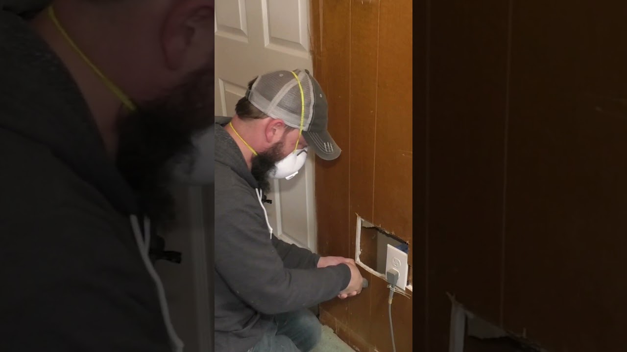 Demo Tip When Removing Old Wood Paneling 