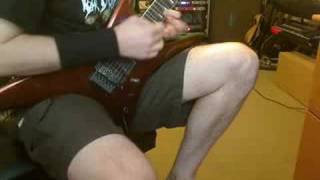 Necrophagist - Diminished To B Solo - By Phil S. Hza