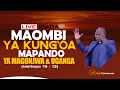 Live ibada  maombi ya kungoa mapando ya magonjwa na uganga evening glory