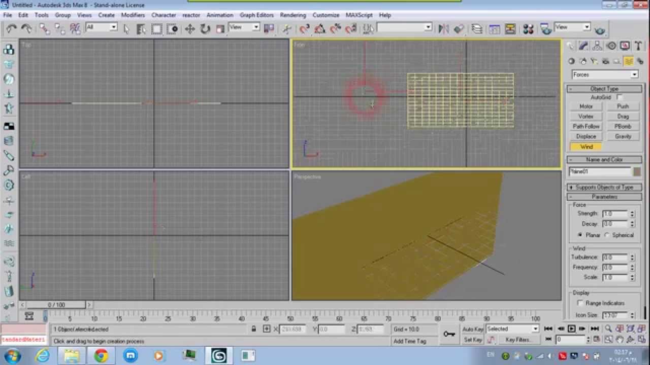 3DS Max Learn Flag Cration