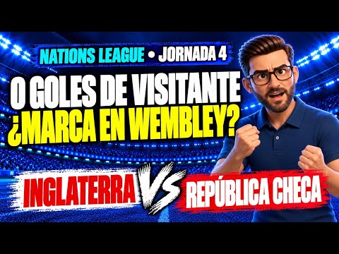 Inglaterra vs República Checa | Liga de Naciones Jornada 4