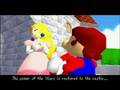 Super Mario 64 N64 Final Battle Ending