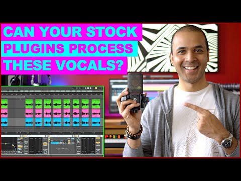 How to MIX vocals (STOCK plugins vs Waves vs UAD) + Austrian Audio OC18 mic