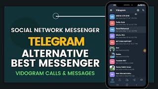 Vidogram | Telegram Alternative | Whatsapp Alternative | UNOFFICIAL Telegram client | Telegram API screenshot 1