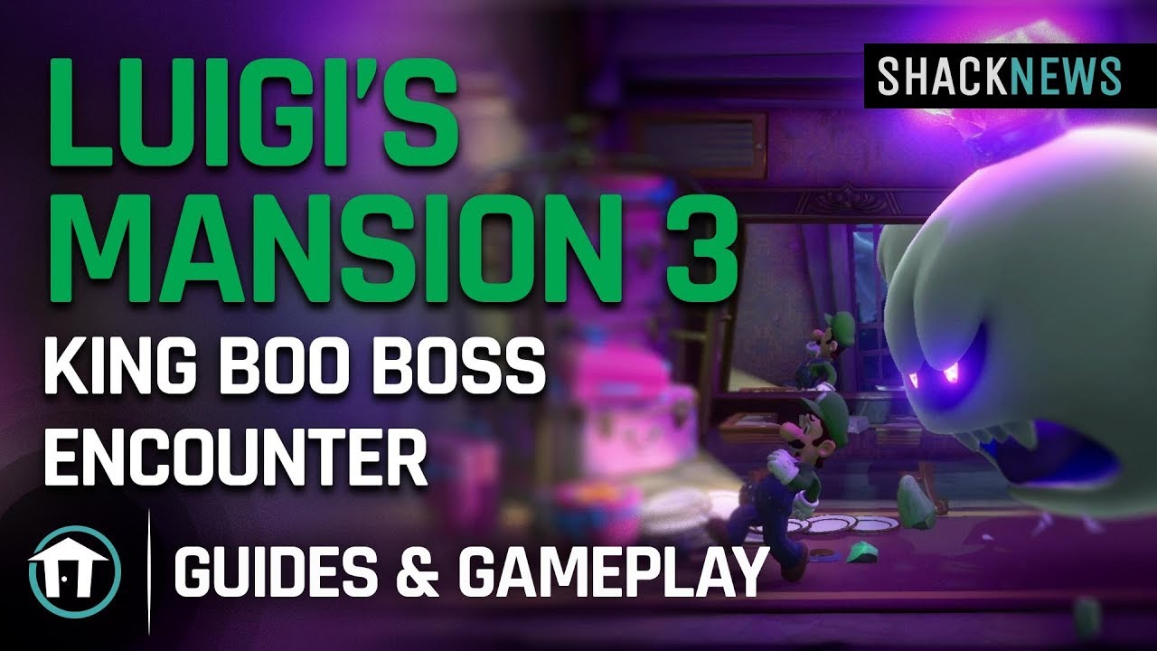 Luigi's Mansion 3 - King Boo Boss Encounter - YouTube