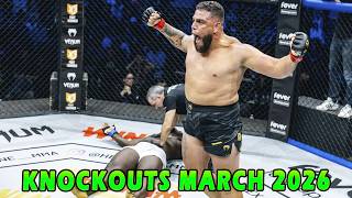 Mma Knockouts Of March 2026