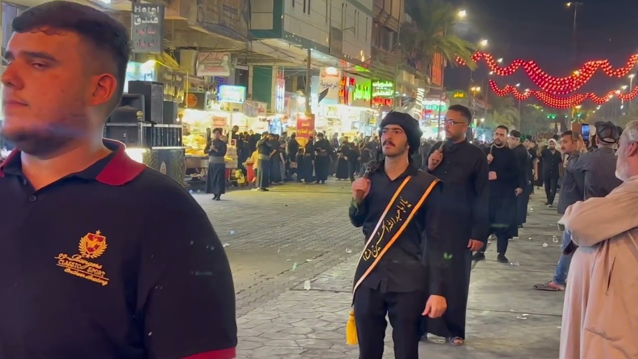 زنجيل موكب طرف الانباريين يوم 6 محرم سنة 1445