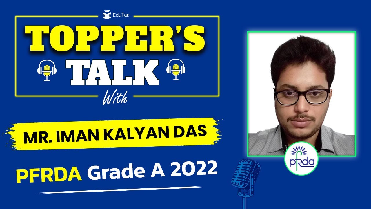 PFRDA Grade A Topper Interview | PFRDA Grade A Preparation Strategy | How To Crack PFRDA | EduTap