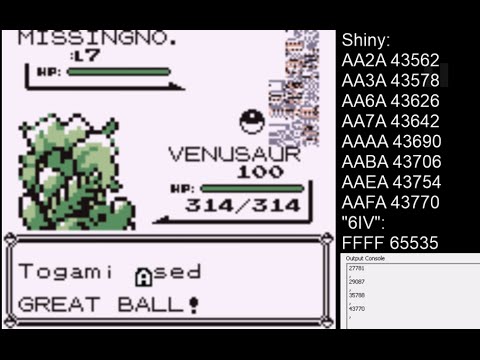 TogamiBot Bonus: Shiny... Missingno?!
