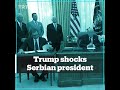 Trump Puzzles Serbia S President Vucic