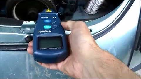 vw 73 74 beetle - new tool laser photo tach