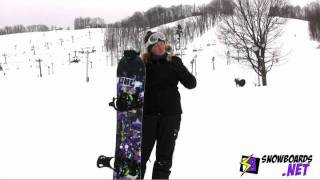 2012 Gnu Park Pickle Womens Snowboard Review