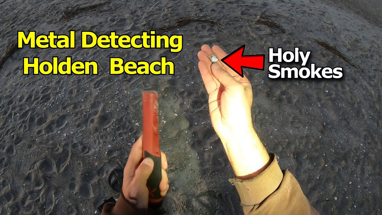 Metal Detecting on Holden Beach YouTube