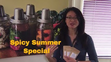 Spicy Summer Special for Making Sauerkraut, Kimchi, and Pickles