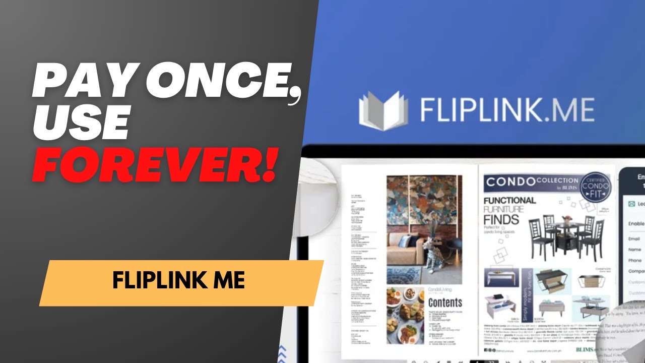 FlipLink.me Review 🔥 Turn PDFs into Stunning Flipbooks with Lead ...