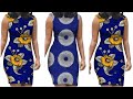 Diy Quick#Easy Sleeveless Dress /How To Make Short Sleeveless Dress