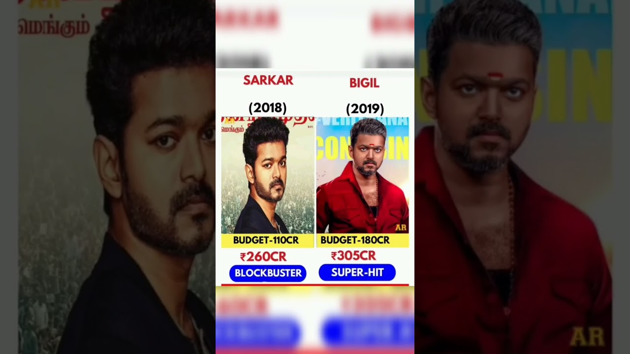 Sarkar Vs Bigil Movie Box Office Collection 