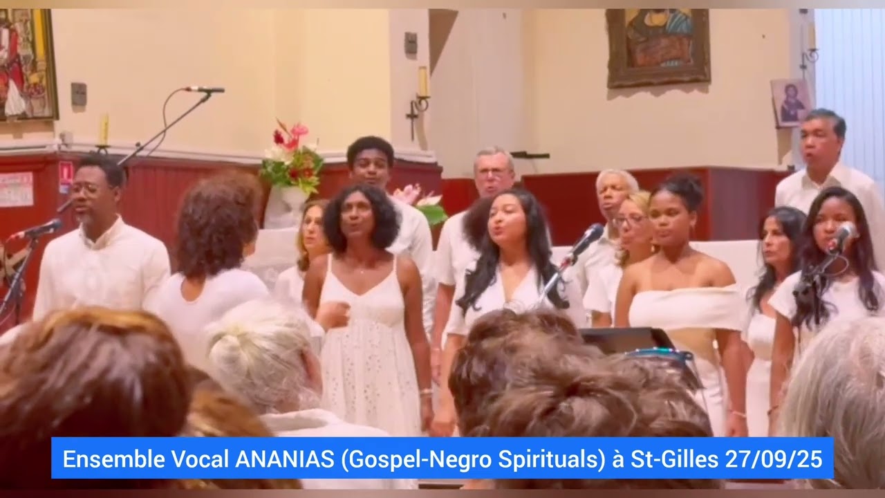 MEDLEY GOSPEL live  by ANANIAS (La Réunion) le 27/09/25 à St-Gilles île de la Réunion.