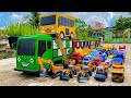 Mobil Mobilan Truk Oleng, Mobil Truk Molen, Mobil Balap, Truk Pasir, Excavator, Mobil Roket, Damkar