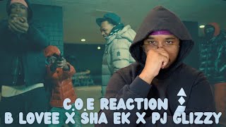 B LOVEE - C.O.E FT SHA EK \& PJ GLIZZY | Crooklyn Reaction