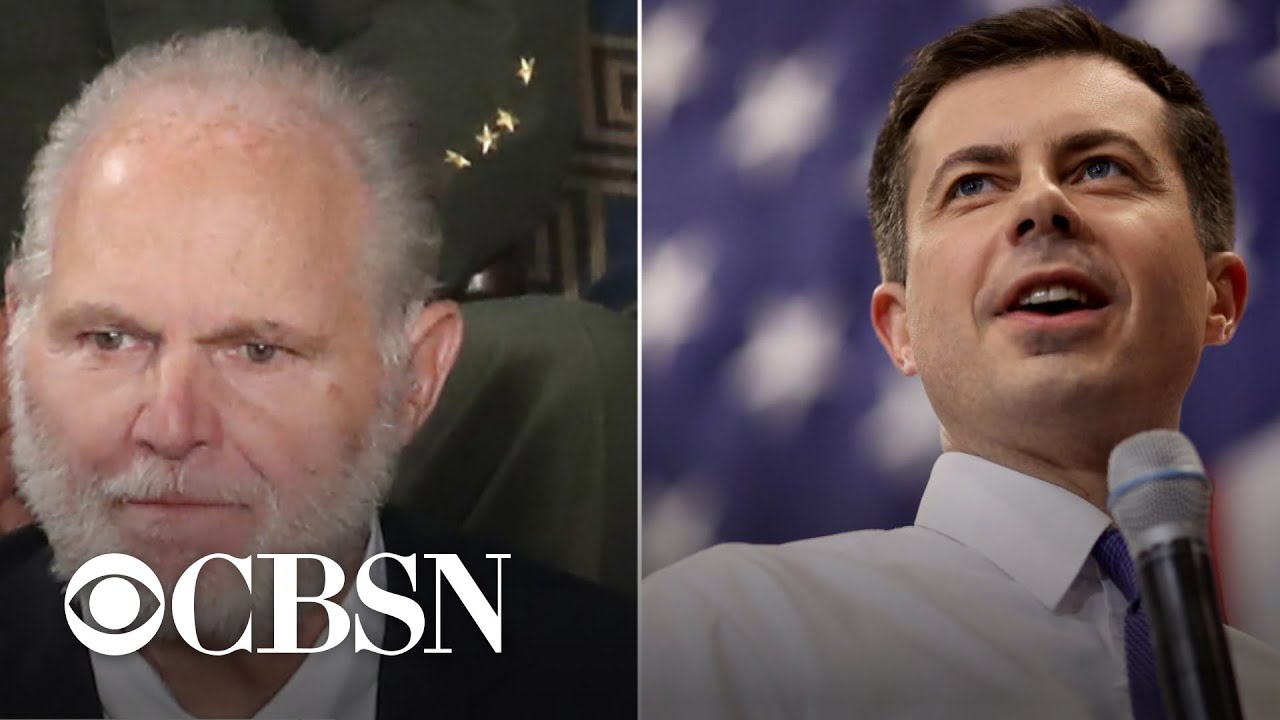 Buttigieg brushes off homophobic comments from Rush Limbaugh