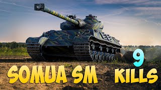 Somua SM - 9 Frags 7.1K Damage - Good fight! - World Of Tanks