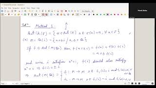 Algebra-II: Live Interaction Session-8