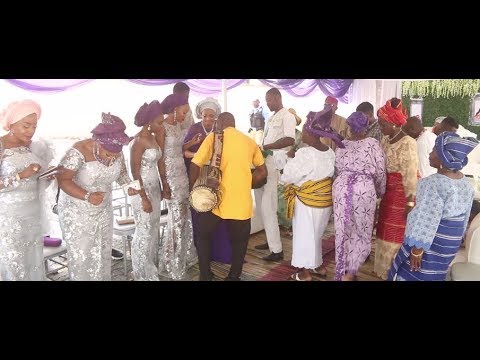 Oritsefemi's Family & His Wife, Nabila's Family Dancing Together At Their Traditional Wedding