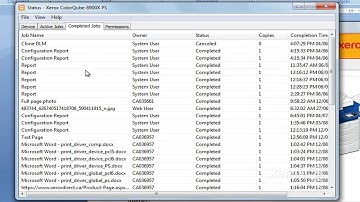 Xerox Global Print Driver - Device Status