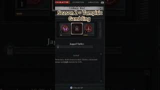 Diablo 4 - Vampiric Powers are Randomly upgraded