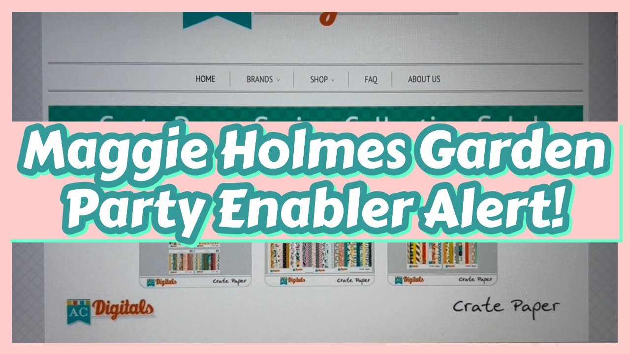 🚨🚨 MAGGIE HOLMES GARDEN PARTY ENABLER ALERT!!! 🚨🚨