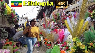 (መርካቶ #4) Walking Tour Merkato Addis Ababa, Ethiopia [4K]