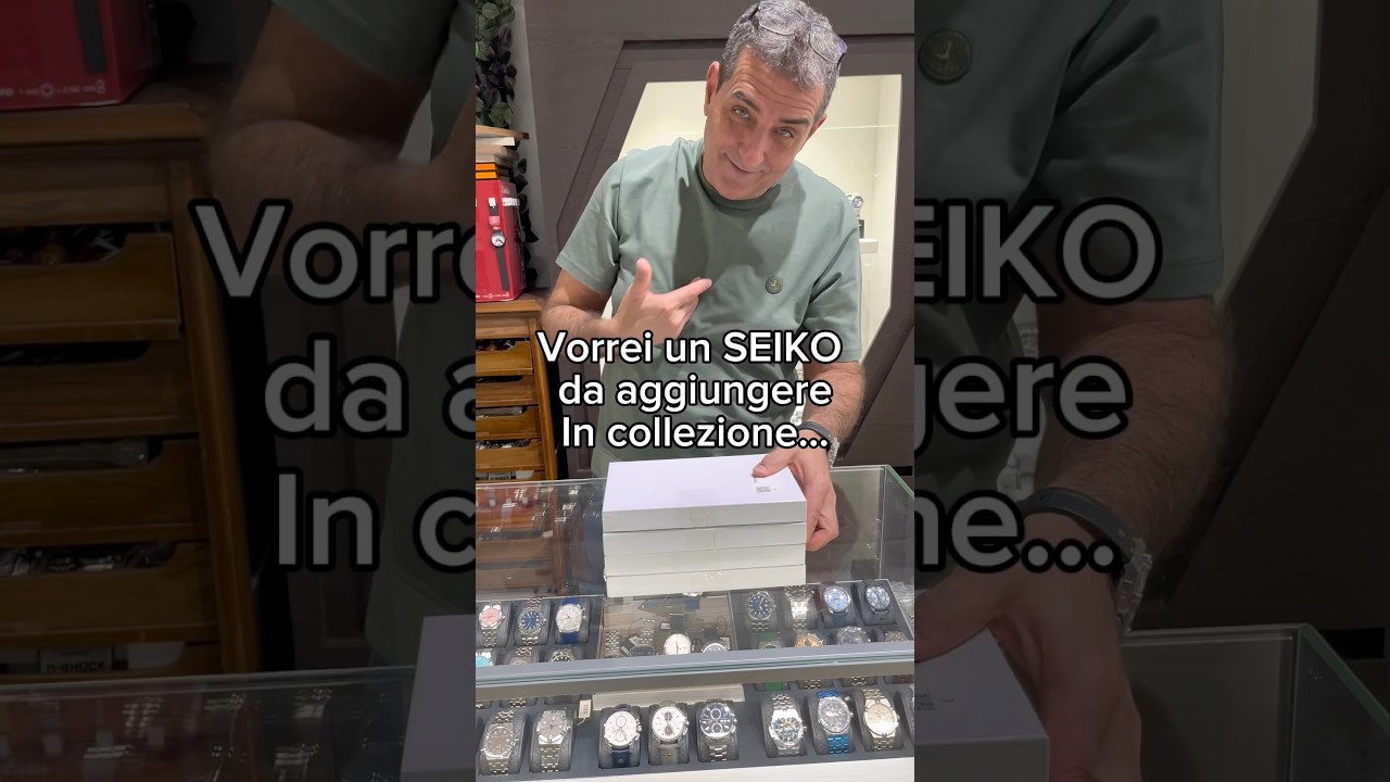 Il seiko da avere in collezione 