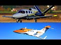 Cirrus Vision SF50 vs HondaJet HA-420 Private Jets