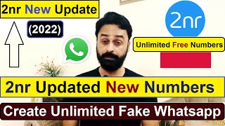 How to get free numbers for OTP verification - Create fake Whatsapp account | 2nr new version 2022 screenshot 4